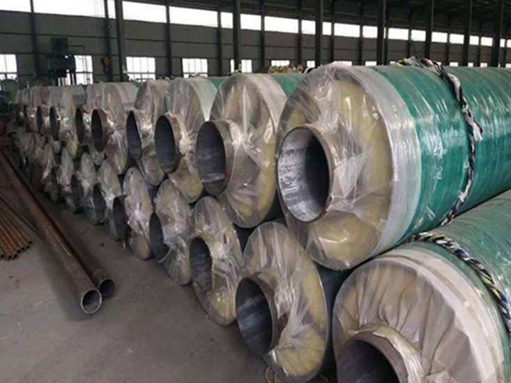 钢套钢蒸汽输送保温管